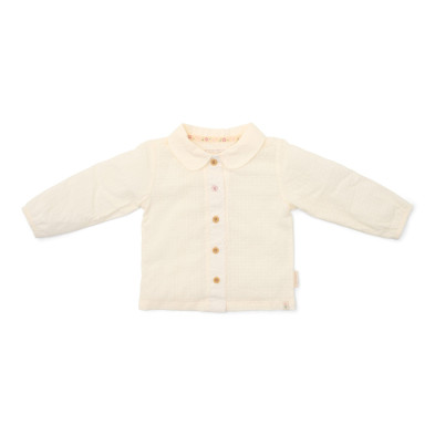 LITTLE DUTCH. Πουκάμισο μακρυμάνικο Creme - Νο 86