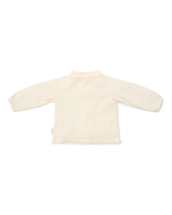 LITTLE DUTCH. Πουκάμισο μακρυμάνικο Creme - Νο 86