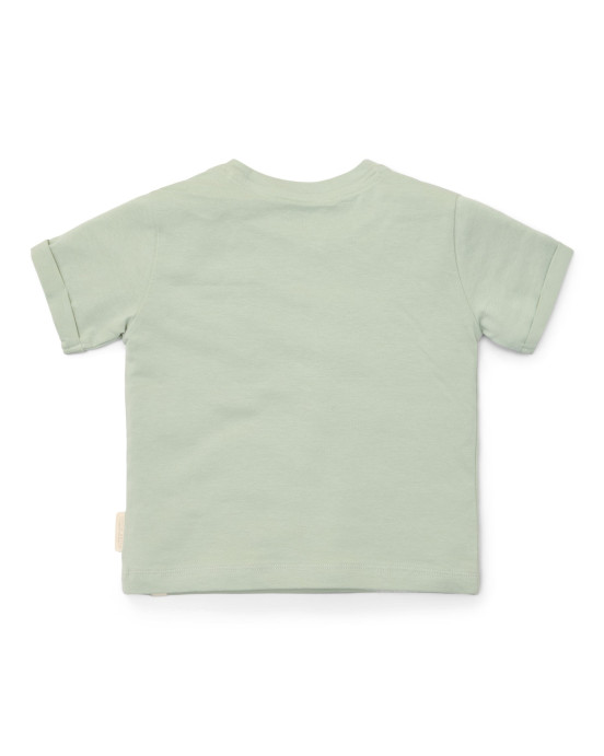 LITTLE DUTCH. Μπλουζάκι κοντομάνικο Forest Mint - Νο 104
