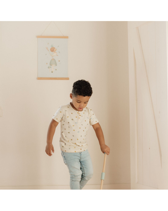 LITTLE DUTCH. Μπλουζάκι κοντομάνικο Bugs - Νο 104