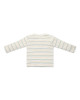 LITTLE DUTCH. Μπλουζάκι μακρυμάνικο με κουμπάκια Multi Stripe - Νο 86
