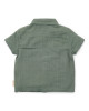 LITTLE DUTCH. Πουκάμισο κοντομάνικο Forest Green - Νο 104