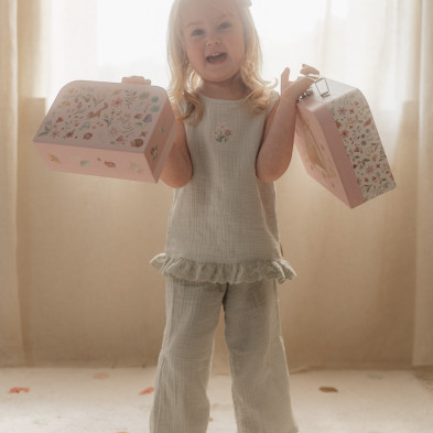 LITTLE DUTCH. Παντελονάκι φαρδύ Fairy Mint - Νο 74