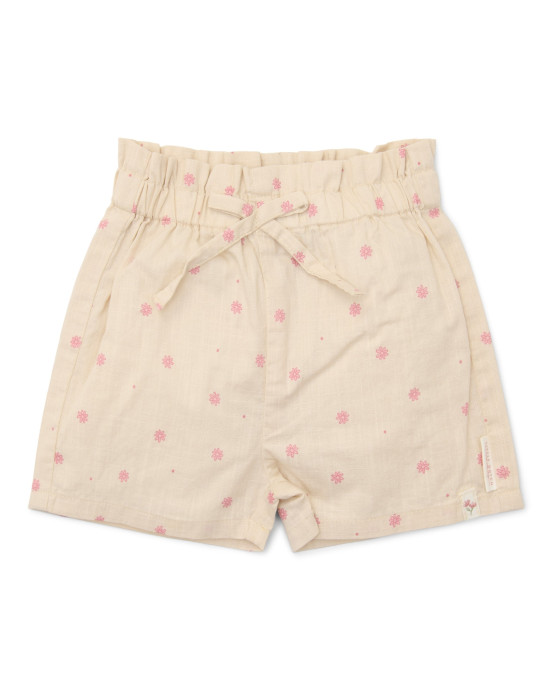 LITTLE DUTCH. Παντελονάκι κοντό με λουλουδάκια Sand - Νο 80