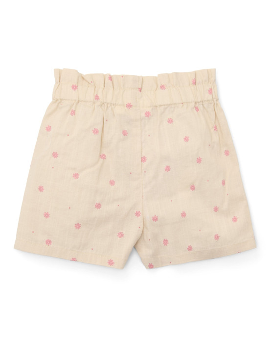 LITTLE DUTCH. Παντελονάκι κοντό με λουλουδάκια Sand - Νο 104