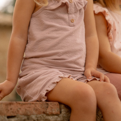 LITTLE DUTCH. Παντελονάκι κοντό Lilac - Νο 86