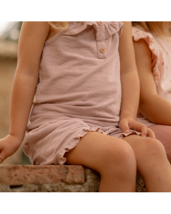 LITTLE DUTCH. Παντελονάκι κοντό Lilac - Νο 104