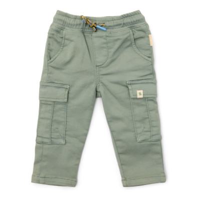 LITTLE DUTCH. Παντελονάκι με τσέπες Forest Green - Νο 92