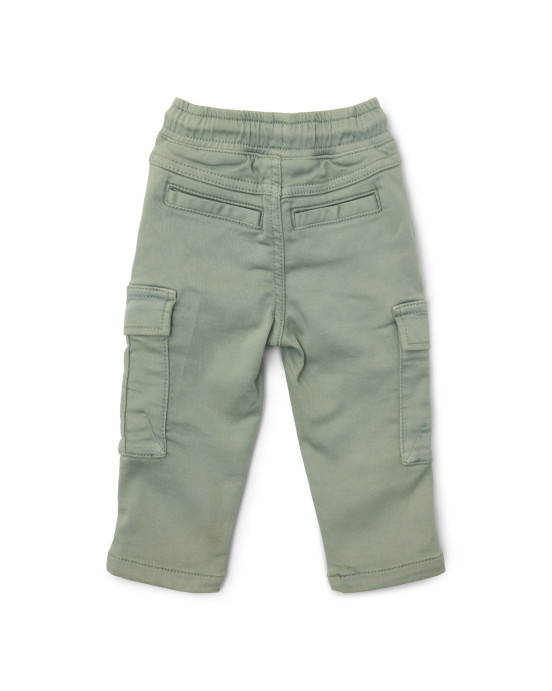 LITTLE DUTCH. Παντελονάκι με τσέπες Forest Green - Νο 92