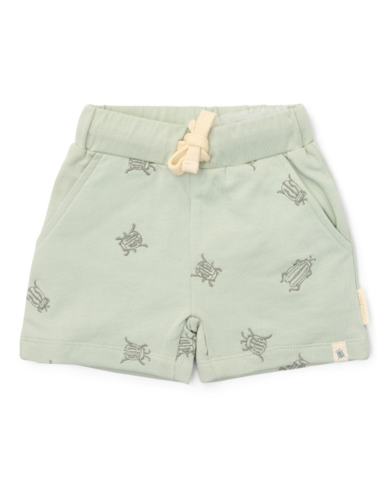 LITTLE DUTCH. Παντελονάκι κοντό Forest Mint Bugs - Νο 104