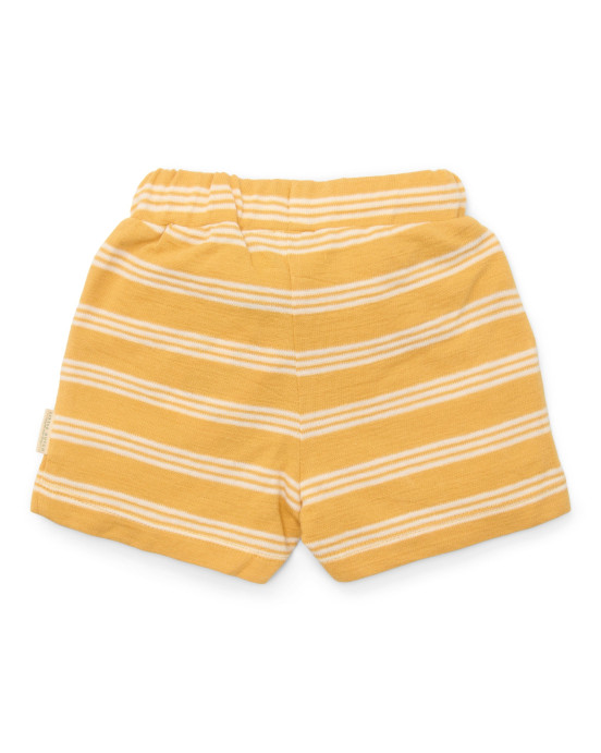 LITTLE DUTCH. Παντελονάκι κοντό Yellow Stripe - Νο 92