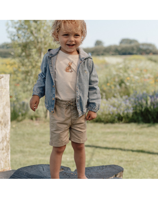 LITTLE DUTCH. Παντελονάκι κοντό Brown - Νο 92