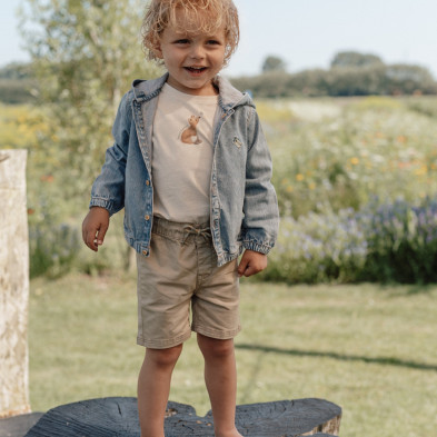 LITTLE DUTCH. Παντελονάκι κοντό Brown - Νο 98