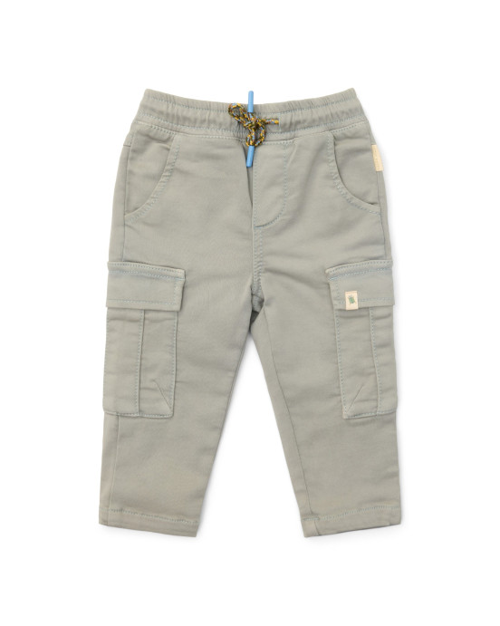 LITTLE DUTCH. Παντελονάκι με τσέπες Forest Mint - Νο 80