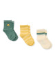 LITTLE DUTCH. Σετ 3 ζευγάρια κάλτσες Forest Friends - Νο 23/26 (3-4 ετών)