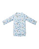 LITTLE DUTCH. Ολόσωμο μακρυμάνικο μαγιό Ocean Sea Life Multi-colour - Νο 74/80