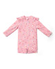 LITTLE DUTCH. Ολόσωμο μακρυμάνικο μαγιό Ocean Treasures Multi-colour - Νο 74/80