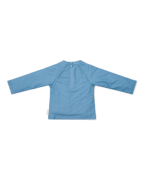 LITTLE DUTCH. Μπλουζάκι μακρυμάνικο με προστασία UV Ocean Blue - Νο 86/92