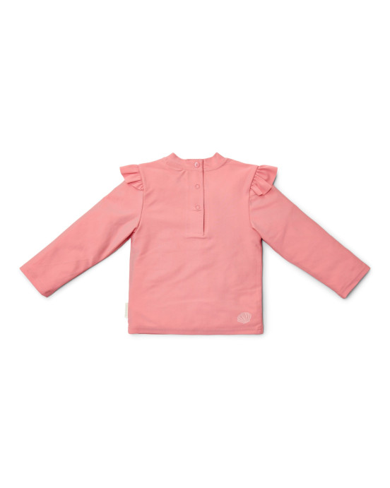 LITTLE DUTCH. Μπλουζάκι μακρυμάνικο με προστασία UV Ocean Treasures Rouge - Νο 74/80