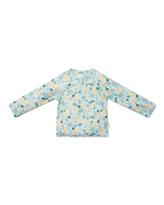 LITTLE DUTCH. Μπλουζάκι μακρυμάνικο με προστασία UV Seashells Multi-colour - Νο 86/92