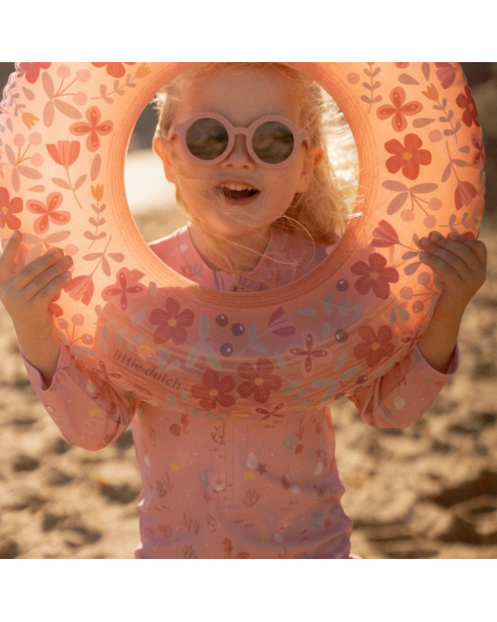 LITTLE DUTCH. Μπλουζάκι κοντομάνικο με προστασία UV Ocean Treasures Multi-colour - Νο 74/80