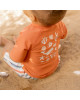 LITTLE DUTCH. Μπλουζάκι κοντομάνικο με προστασία UV Sea Life Coral Red - Νο 62/68