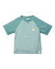 LITTLE DUTCH. Μπλουζάκι κοντομάνικο με προστασία UV Seashells Surf Blue - Νο 74/80