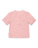 LITTLE DUTCH. Μπλουζάκι κοντομάνικο με προστασία UV Sunny Flowers Blush - Νο 74/80
