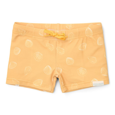 LITTLE DUTCH. Παιδικό μαγιό για αγόρια Seashells Sunny Yellow - Νο 74/80