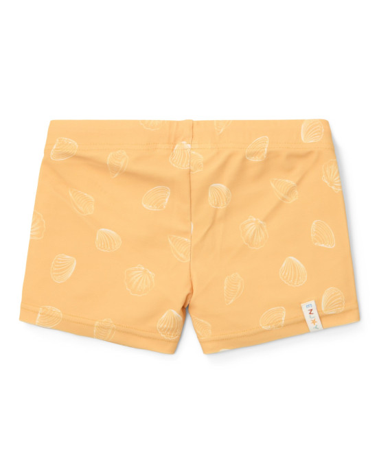 LITTLE DUTCH. Παιδικό μαγιό για αγόρια Seashells Sunny Yellow - Νο 74/80