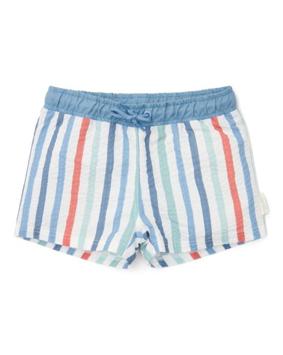 LITTLE DUTCH. Παιδικό μαγιό βερμούδα για αγόρια Stripes Multi-colour - Νο 62/68