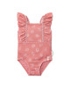 LITTLE DUTCH. Ολόσωμο μαγιό με βολάν Ocean Treasures Pink - Νο 62/68