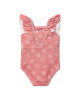 LITTLE DUTCH. Ολόσωμο μαγιό με βολάν Ocean Treasures Pink - Νο 62/68
