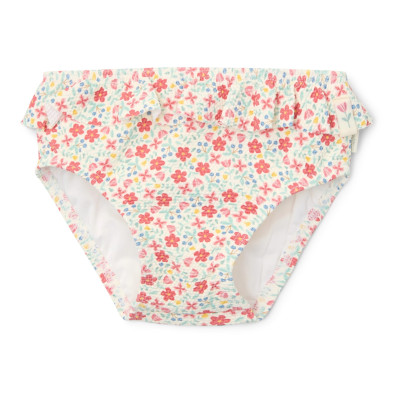LITTLE DUTCH. Παιδικό μαγιό μπικίνι με βολάν Sunny Flowers Multi-colour - Νο 62/68