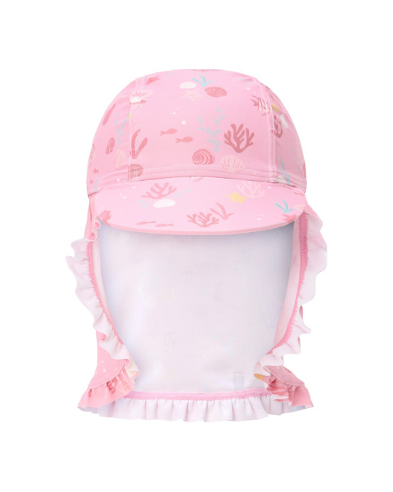 LITTLE DUTCH. Παιδικό καπέλο ήλιου Ocean Treasures Multi-colour - Νο 2 (45-47,5)