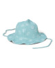 LITTLE DUTCH. Παιδικό καπέλο ήλιου διπλής όψης Ocean Treasures Surf Blue - Νο 3 (48,5-50)