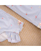 LITTLE DUTCH. Παιδικό μαγιό μπικίνι με βολάν Sunny Flowers Blue - Νο 74/80