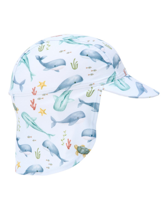 LITTLE DUTCH. Παιδικό καπέλο ήλιου Ocean Multi-colour - Νο 2 (45-47,5)