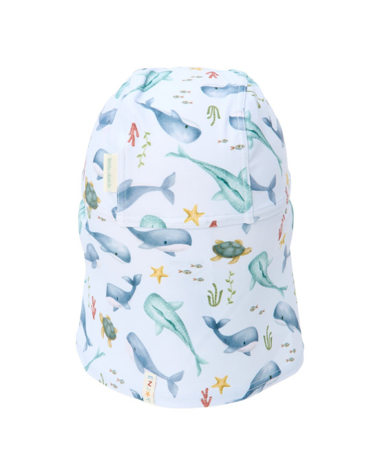 LITTLE DUTCH. Παιδικό καπέλο ήλιου Ocean Multi-colour - Νο 2 (45-47,5)