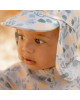 LITTLE DUTCH. Παιδικό καπέλο ήλιου Seashells Multi-colour - Νο 3 (48,5-50)