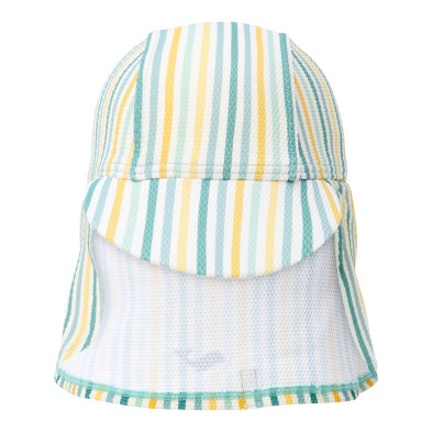 LITTLE DUTCH. Παιδικό καπέλο ήλιου Stripes Multi-colour - Νο 3 (48,5-50)