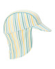 LITTLE DUTCH. Παιδικό καπέλο ήλιου Stripes Multi-colour - Νο 3 (48,5-50)