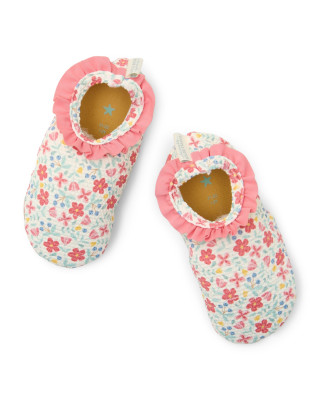 LITTLE DUTCH. Παιδικά παπουτσάκια θαλάσσης Sunny Flowers Multi-colour - Νο 21/22