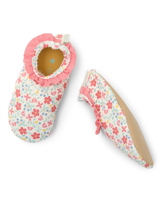 LITTLE DUTCH. Παιδικά παπουτσάκια θαλάσσης Sunny Flowers Multi-colour - Νο 23/24