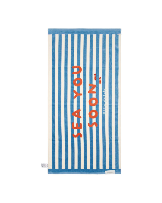 LITTLE DUTCH. Πετσέτα θαλάσσης Ocean Sea Life Ocean Blue