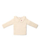 LITTLE DUTCH. Μπλουζάκι μακρυμάνικο με γιακά Sand Melee - Νο 74