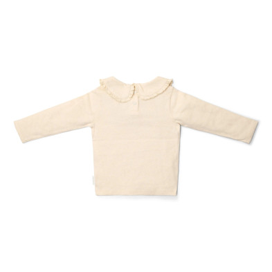 LITTLE DUTCH. Μπλουζάκι μακρυμάνικο με γιακά Sand Melee - Νο 98