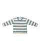 LITTLE DUTCH. Μπλουζάκι μακρυμάνικο Stone Blue Stripe - Νο 74