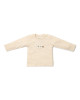 LITTLE DUTCH. Μπλουζάκι μακρυμάνικο με κέντημα Sand Melee - Νο 92