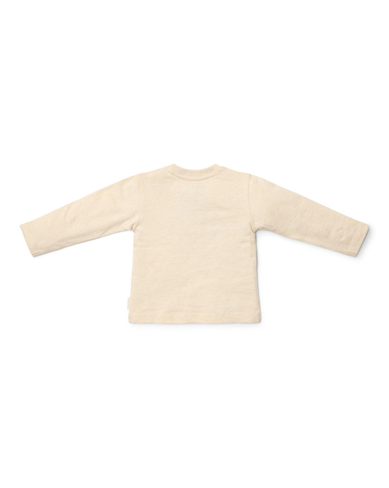 LITTLE DUTCH. Μπλουζάκι μακρυμάνικο με κέντημα Sand Melee - Νο 104